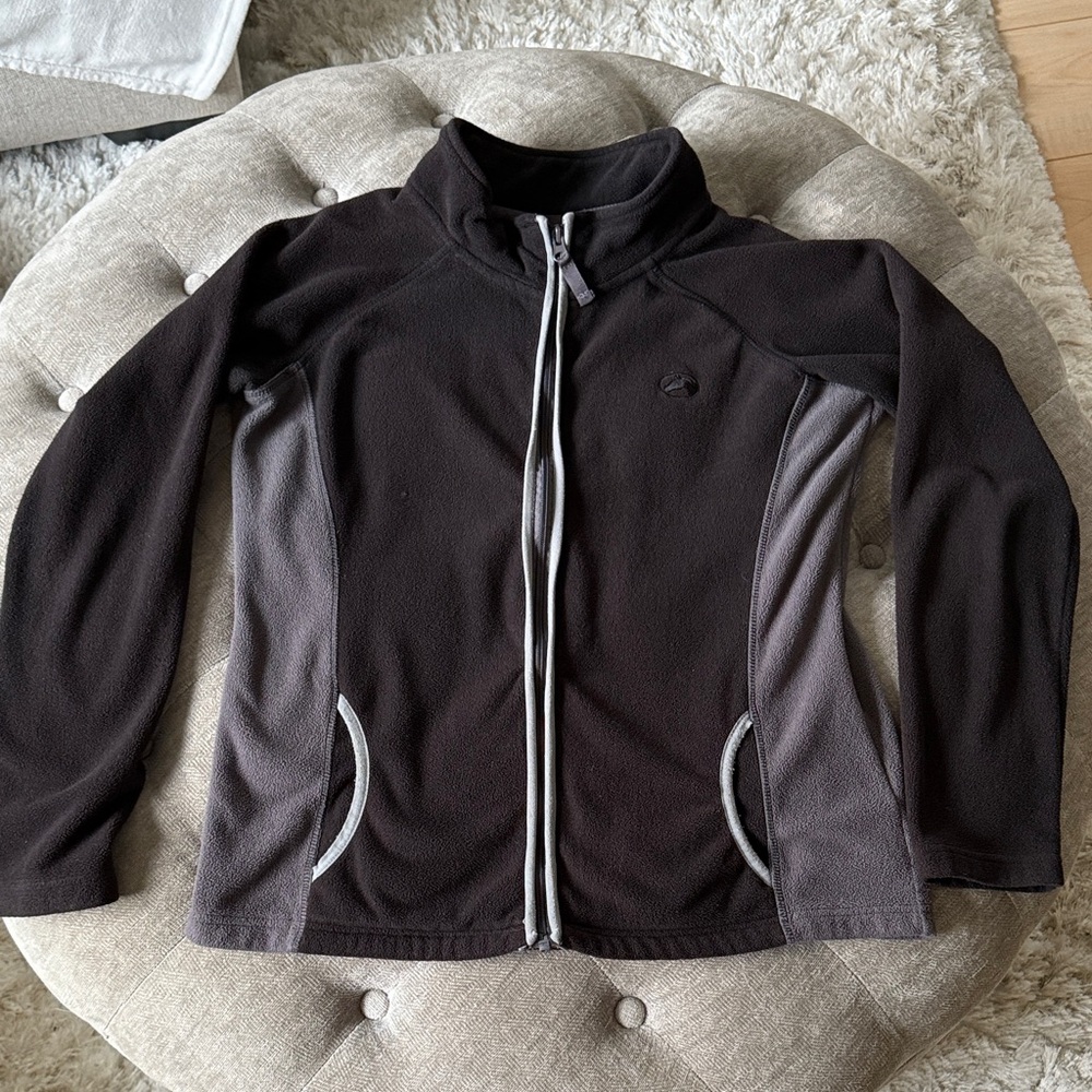 Dover saddlery riding sport fleece zip up, ladies medium